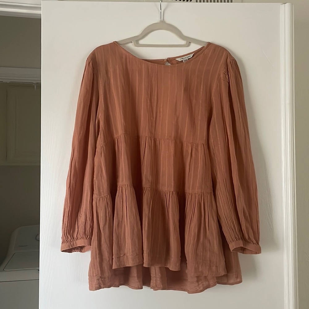 American Eagle Orange blouse/tunic